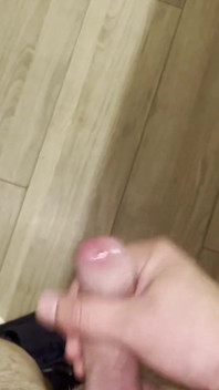 Cock Cums Close up