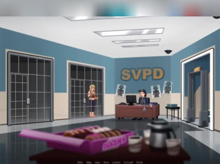 3DXXXTEEN2 Cartoon: Really large butt plug. 3D porn cartoon sex