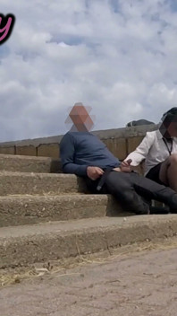 French Teacher MILF Public Blowjob Voyeur Near Nude Beach Amateur Student Extreme Cumshot