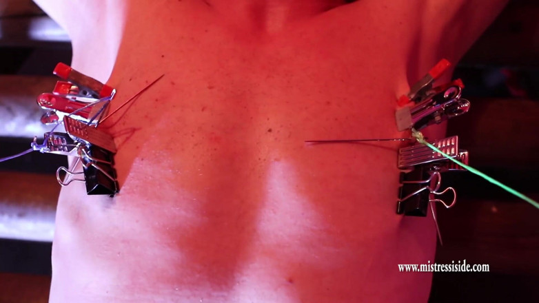Mistress Iside: Rough nipple modification