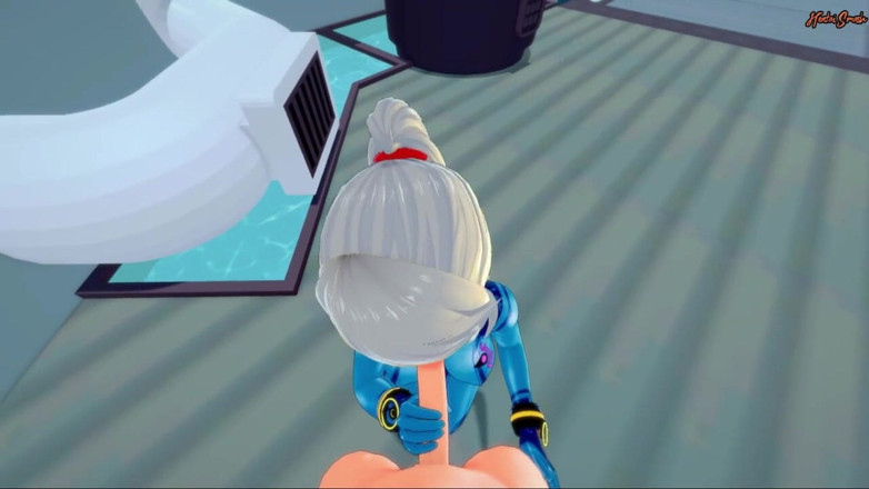 Hentai Smash: Wajah samus dicrot posisi pov sebelum dicrot di dalam posisi...