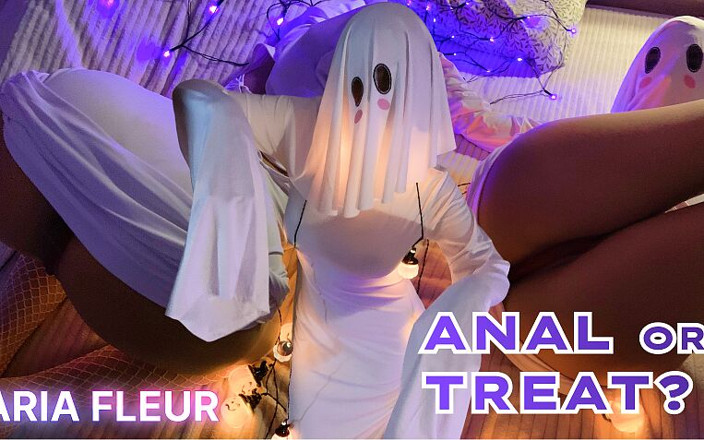Aria Fleur: Einen sexy Geist in den arsch an Halloween gefickt - Aria...