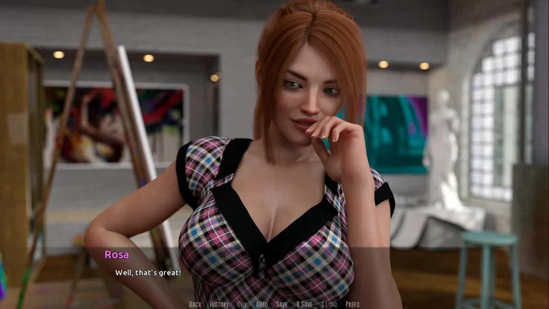 Dirty GamesXxX: Staňte se rockovou hvězdou: nezbedná MILFka a sexy dívka ep 45