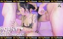 X Live Community: Horny Latina Does a Great Deep Throat Show with Her...