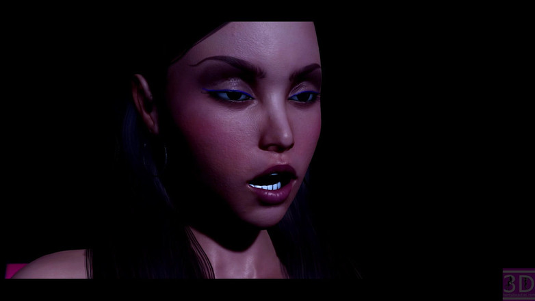 3DHentaiBeauties: Nylonowa sesja footjob z Herą