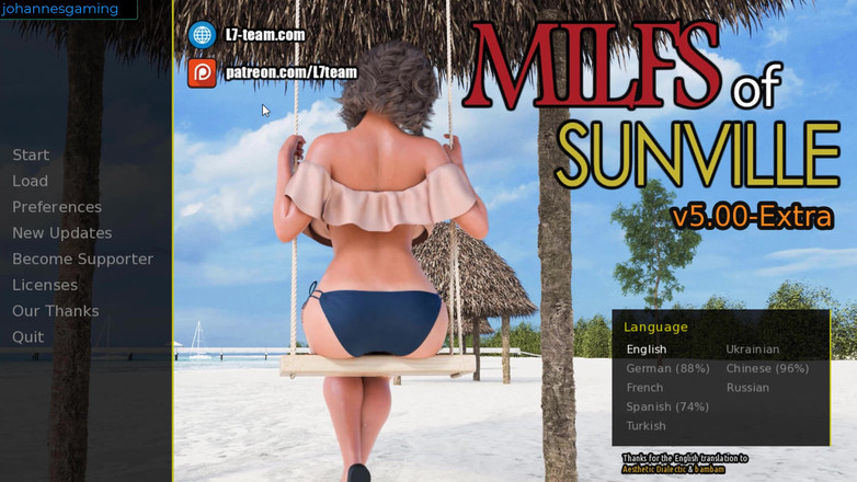 Johannes Gaming: Milfky ze Sunville - vykouřila mi na kole