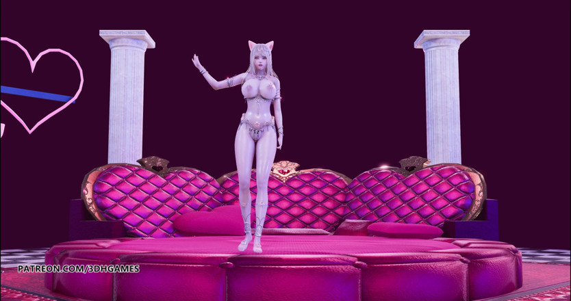 3D-Hentai Games: Anitta - Paradinha Ahri Kda sexy erotic dance normal camera