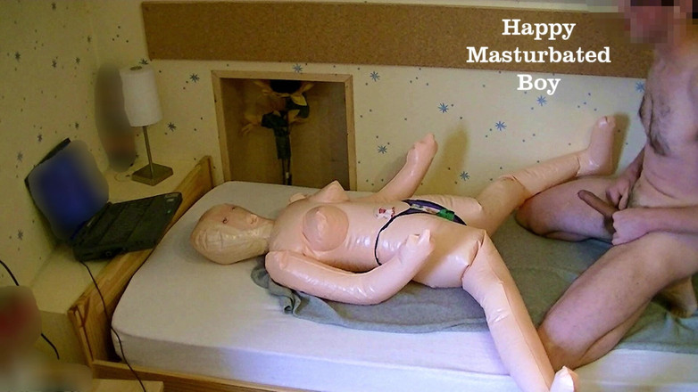 Mark Hannes: Diepe creampie sexdoll neukpartij masturbatie