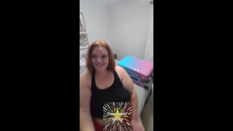 Savvy G: Redhead SSBBW Julie Ginger's Wild Double Feature: Bts Threesome &amp; Massive...