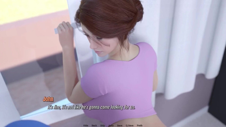 Hot sex game: Velký zadek kurva vnadná MILF