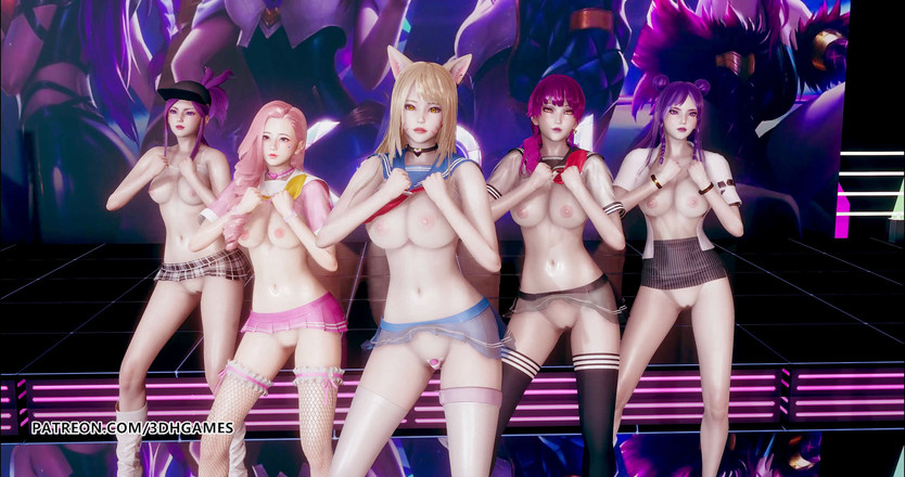 3D-Hentai Games: नमस्ते वीनस -विगल विगल नग्न नृत्य ahri akali kaisa evelynn Seraphine