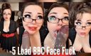 Lexxi Blakk: 5 Load BBC Face Fuck