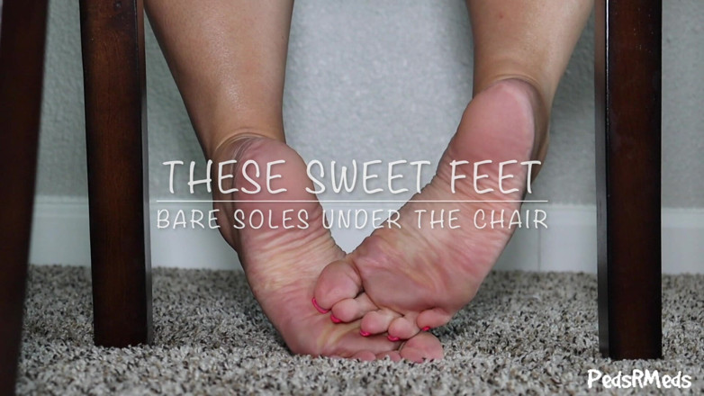PedsRMeds: These Sweet Feet Bare Soles Under the Chair