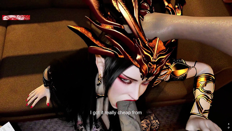 X Hentai: Fată cibernetică cu cur mare - animație 3D Hentai