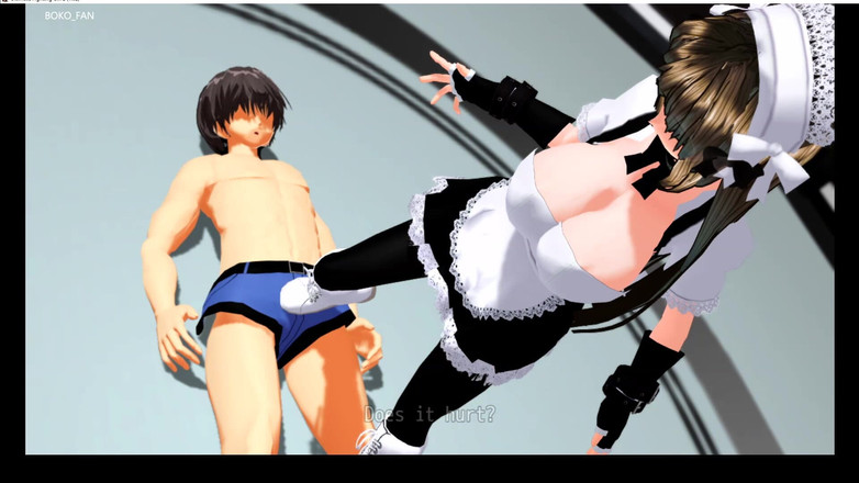 Boko Fan: Ultimate Fighting Girl Sherri Trample Crotch(boko877)