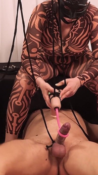The Subdome Agency Part 14 Final - Machine Edging and Machine Torment of Her Male Colleague