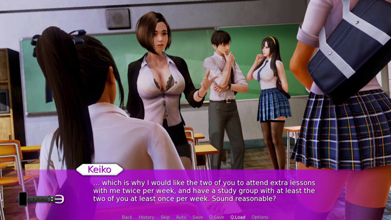 Joystick Cinema: Waifu Academy- (pt 73)