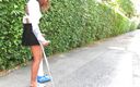 Asian Pussy Vision: Автомобільна аварія - короткометражний фільм про ноги