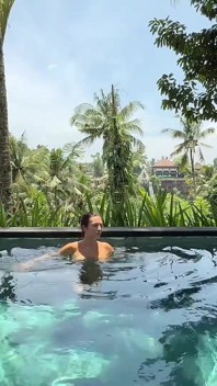 Teasing in See-thru Dress Outdoor at the Pool, Strip