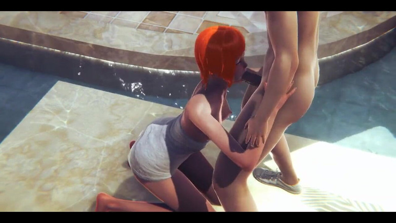 HentaiTubes: Hentai - gwen harter sex in einem bad - japanischer asiatischer manga-anime-Spiel-porno