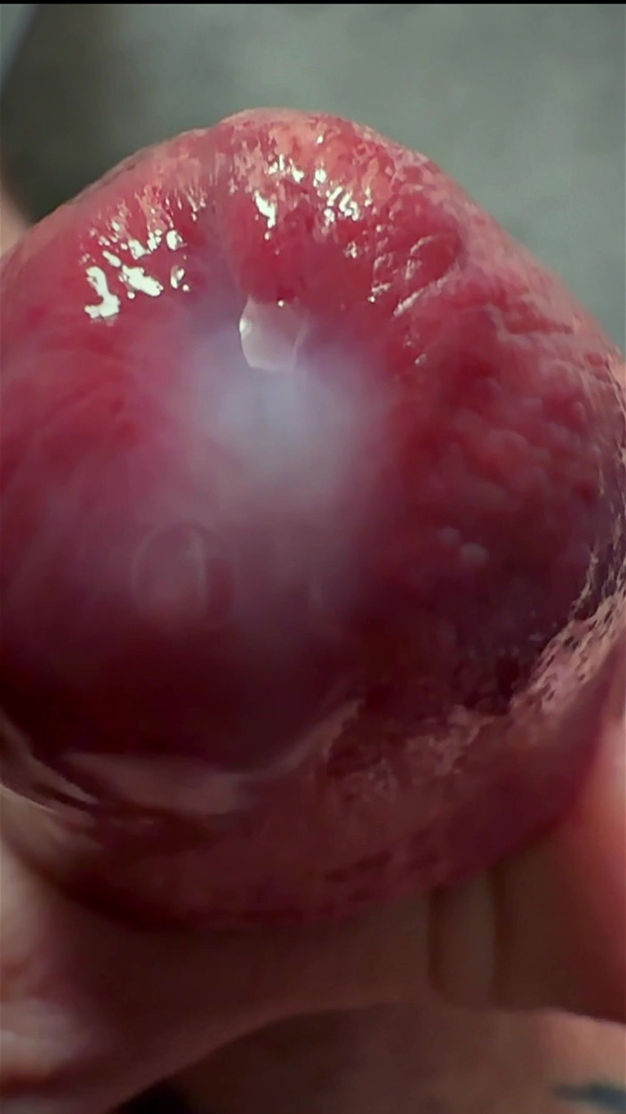 NakedFoxx: Macro Cum Shot. Ultra Close-up Ejaculation