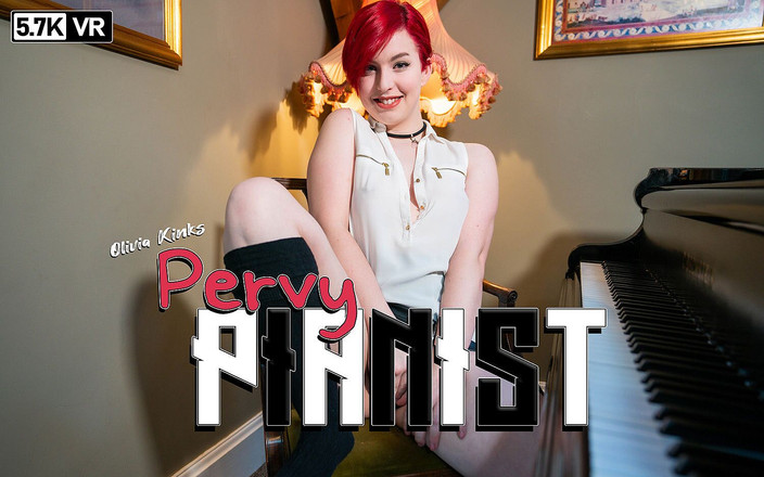 WankitNow VR: Olivia Kinks - perverse pianist