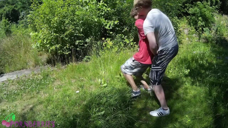 Ethan Alex: Jerking off on caught tied twink
