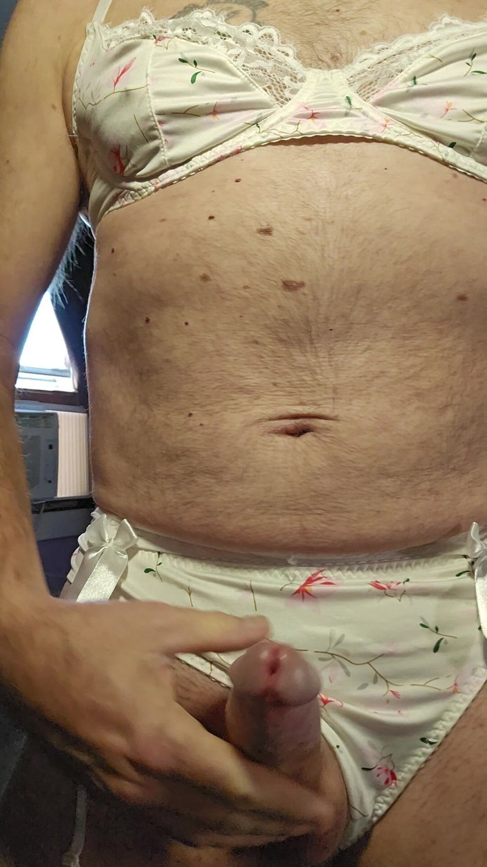 Fantasies in Lingerie: Spaß in meinem weißen bh und höschen