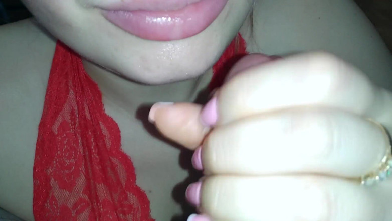 Sweet Hot mouth: The most beautiful, big blow job in the world
