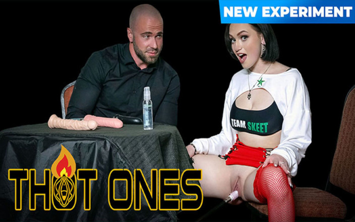 Free use: Sexy Gracie Gates Can't Focus on Her Interview While a...