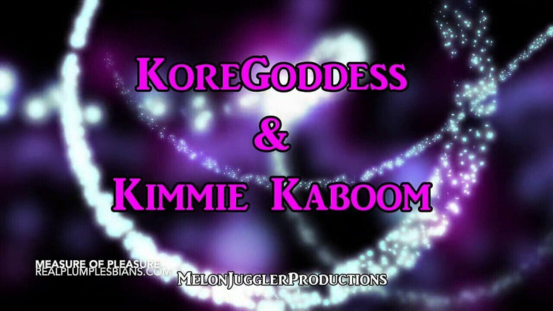 Melon Juggler: Kimmie Kaboom's Girlfriend Squirts All Over Her Huge Tits