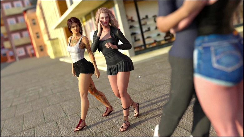 Maayon Plays: 和evelyn在公共场合的浪漫亲吻和Embrassement