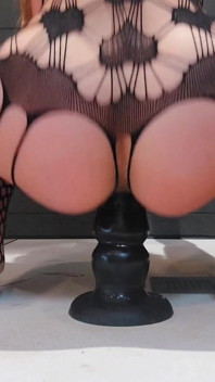 Riding Black Cock