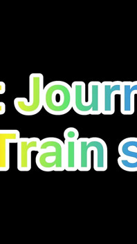 Audio viaggio eccitante nella storia di un treno