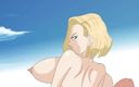 Miss Kitty 2K: Android 18 - Labă perfectă - Dragon Ball - Desene animate Hentai - Dbz P69