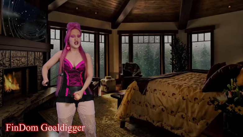 FinDom Goaldigger: Sadistic dick toy