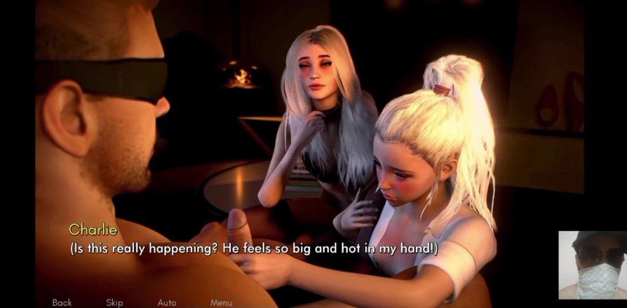 Dark Sam: My Stepdaughter and Stepwife Blindfolded Me and Made Me Fuck...