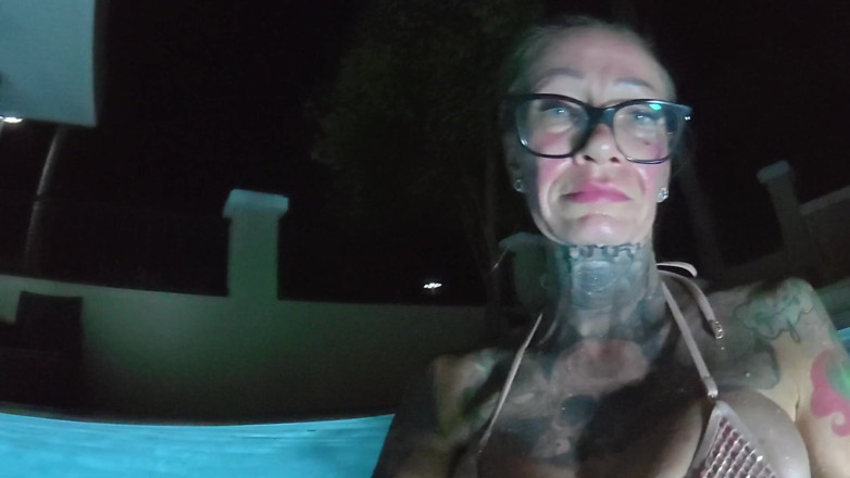 Skully inkson: Underwater Night Swim