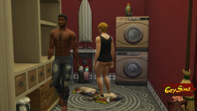 Dirty gay Sims