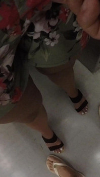 Hot MILF Stranger Grabs & Rubs My Hard Dick Through Shorts on Crowded Train