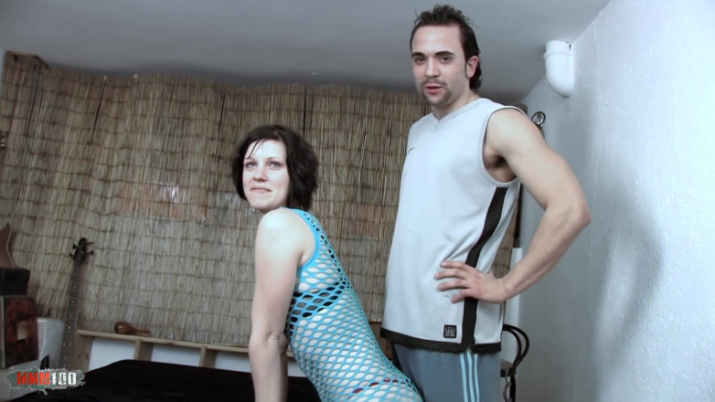 MMM100: First Porn Video for a Cute French Girl with Spanish...