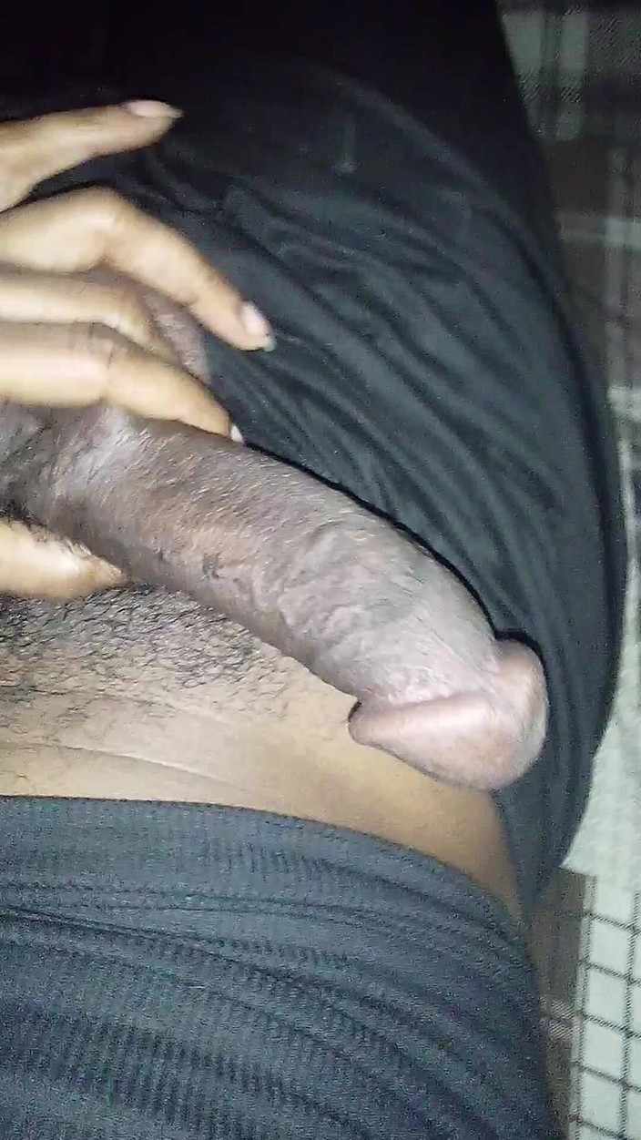 SweetDWillie456: Enorme BBC Enorme Papai de Pau Preto Masturbando