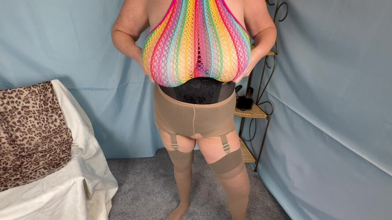 Aunty Sandra vintage girdle queen: Vgq14 тітонька Сандра знову нашарована