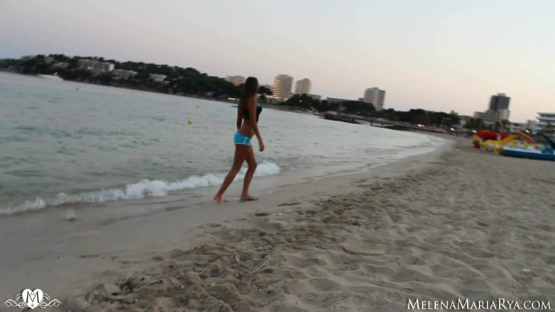 Melena Tara: Horny Nude on Beach