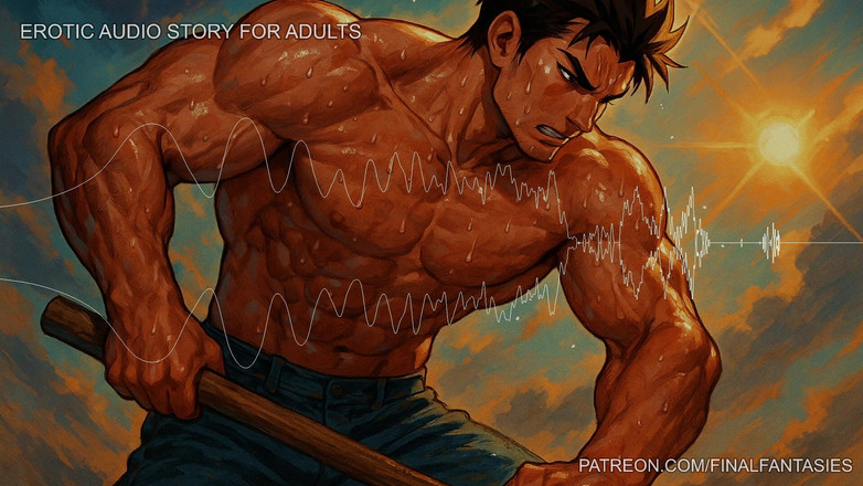 Erotic Man: Nyepong kontol besar pekerja petani - audio fantasi erotis