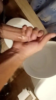 Solo masturbation from a local guy