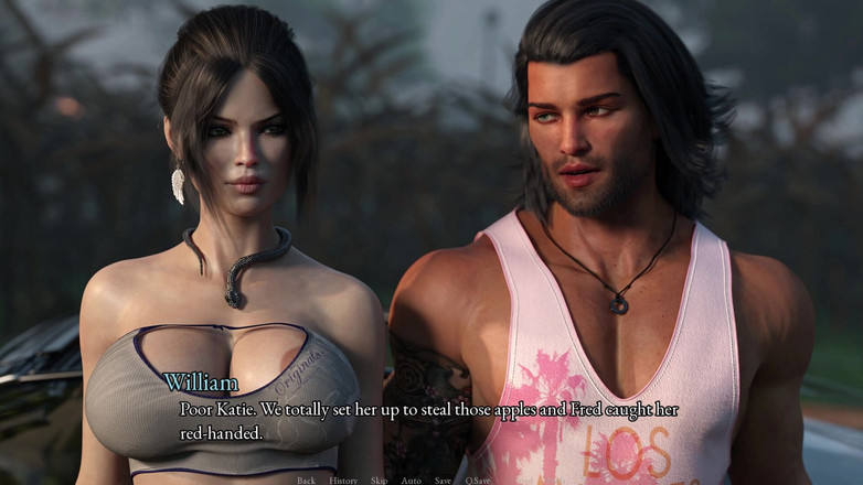 3D Cartoon Porn: Onde Tudo começou 10 - Zoey dizendo seu desejo de miru para...