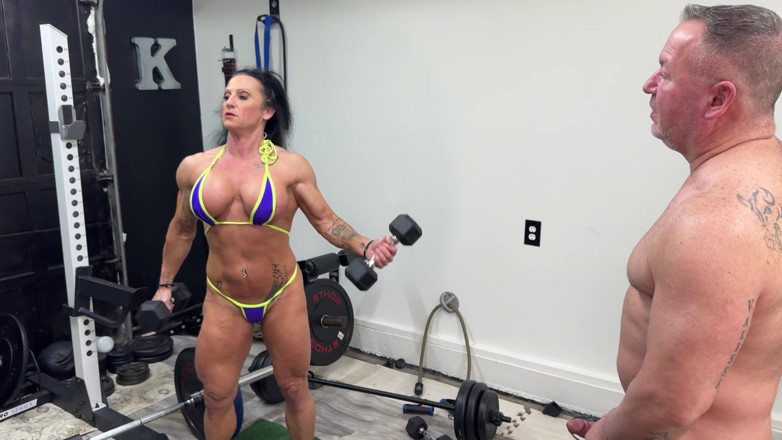Kandylegsxxx: Fucking in the Gym Part 4kandy Sucks and Fucks the Godfather