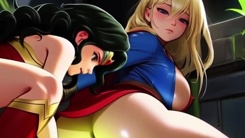 Spicy Toons: Supergirl Gets Gangbanged Again