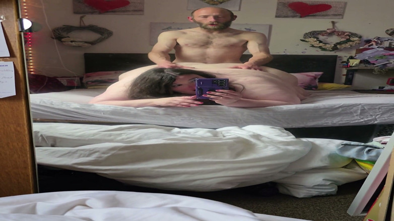 SSBBW Hunter: SSBBW Rides Reverse Cowgirl Then Doggy